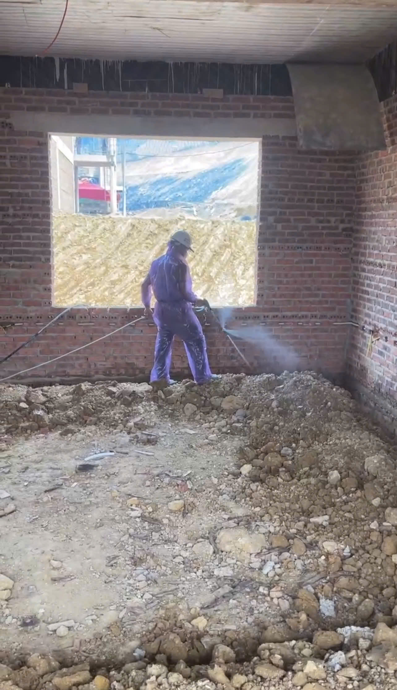 Thi công phòng chống mối công trình tại Sơn La